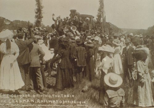CV Railway opening 1910 Chapman Valley Railway Opening 1910