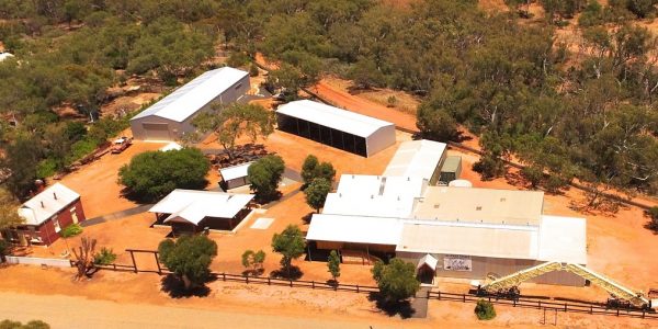 CVHS Museum aerial photo 1 Chapman Valley Museum