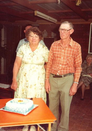 John's 70th and Evelyn 1982