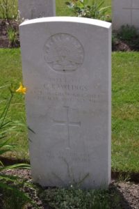 Rawlings, Charles_2922_Headstone from Peter Bennett Charles Rawlings