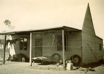 Woodlands old homestead no bathroom 1946